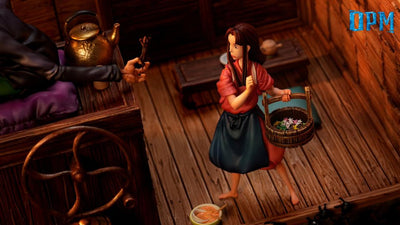 Spirited Away - Chihiro, Kamaji & Lin Statue