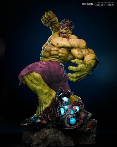 Hulk MQ066 1/4 Scale Statue by Pin Jiang Iron Studio X JCOLLECTIONSPH Studio