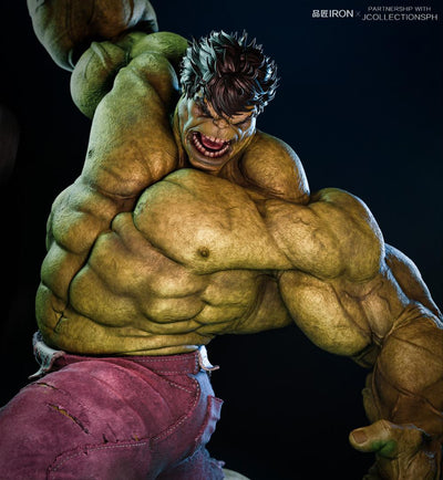 Hulk MQ066 1/4 Scale Statue by Pin Jiang Iron Studio X JCOLLECTIONSPH Studio