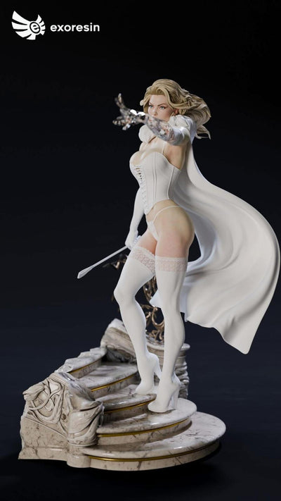 Emma Frost (V2) 1/4 Scale Statue by Exorez
