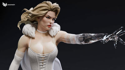 Emma Frost (V2) 1/4 Scale Statue by Exorez