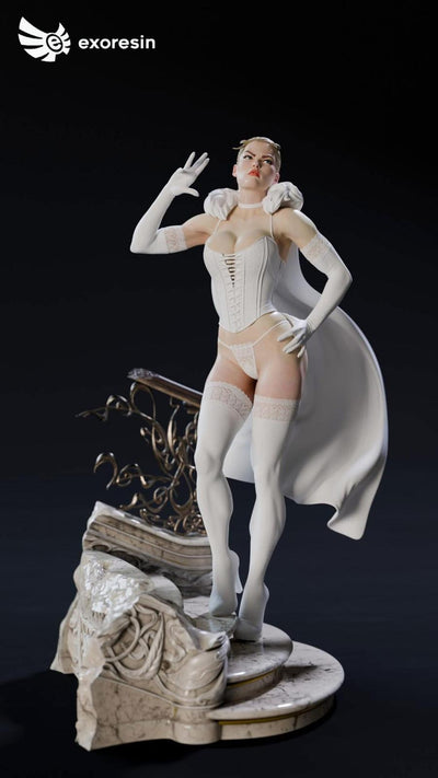 Emma Frost (V2) 1/4 Scale Statue by Exorez