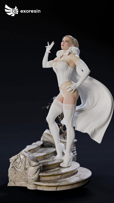 Emma Frost (V2) 1/4 Scale Statue by Exorez