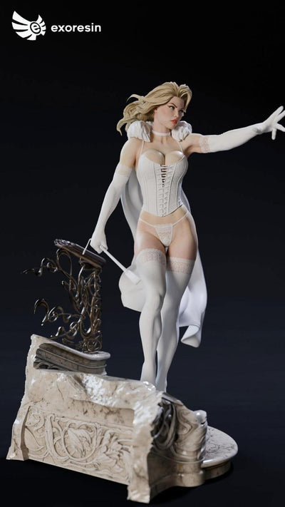 Emma Frost (V2) 1/4 Scale Statue by Exorez