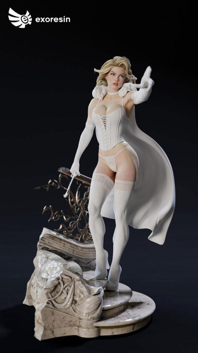Emma Frost (V2) 1/4 Scale Statue by Exorez