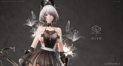 NieR: Automata - YoRHa No.2 Type B (2B) Codename A 1/4 Scale Statue by Cast Design x Dish