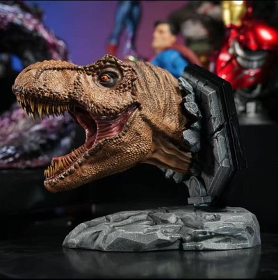 Tyrannosaurus Rex (w/ Wall Mount & Base) 1/10 Scale Bust