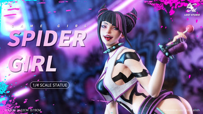 Street Fighter - Juri Han (Spider Girl) 1/4 Scale Statue by Lost Studio