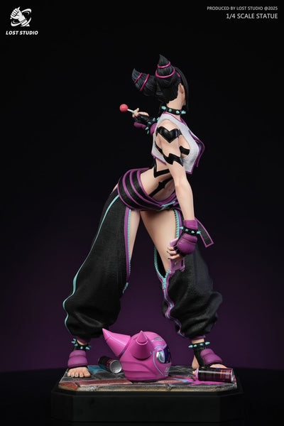 Street Fighter - Juri Han (Spider Girl) 1/4 Scale Statue by Lost Studio