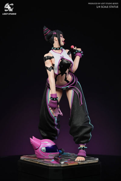 Street Fighter - Juri Han (Spider Girl) 1/4 Scale Statue by Lost Studio