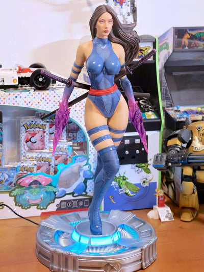 Psylocke (Clothed Body) 1/4 Scale Statue by Cincronize Labs