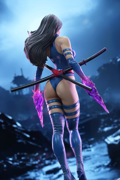 Psylocke (Clothed Body) 1/4 Scale Statue by Cincronize Labs