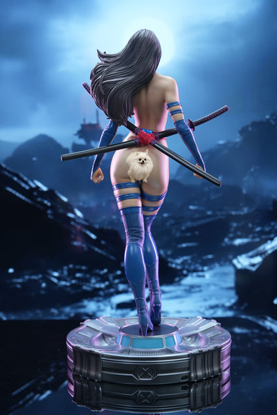 Psylocke (Nude Body) 1/4 Scale Statue by Cincronize Labs
