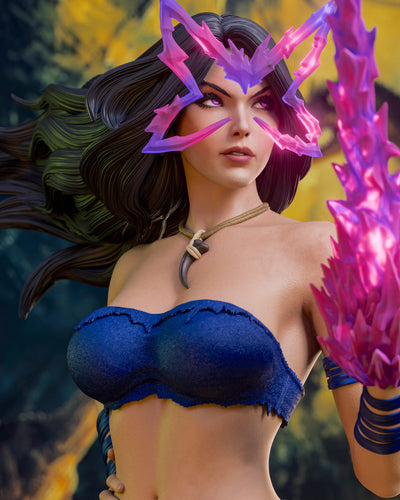 Psylocke (Savage Land) 1/4 Scale Statue by Cincronize Labs