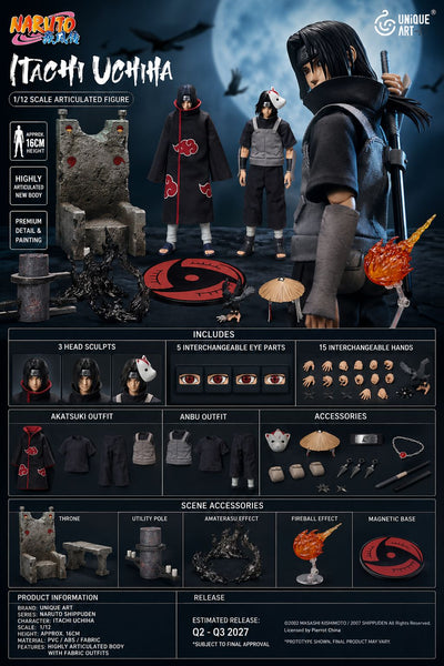 Uchiha Itachi (Exclusive) 1/12 Scale Figure