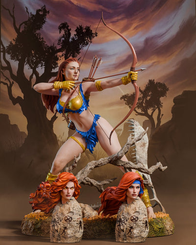 Savage Phoenix 1/4 Scale Statue by Cincronize Labs