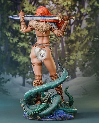 Red Sonja 1/4 Scale Statue by Cincronize Labs