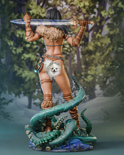 Red Sonja 1/4 Scale Statue by Cincronize Labs