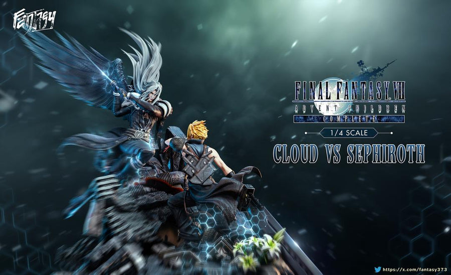Final Fantasy VII Remake - Cloud vs. Sephiroth Statue