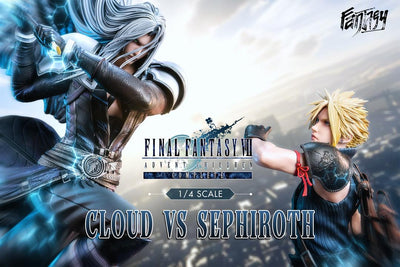 Final Fantasy VII Remake - Cloud vs. Sephiroth Statue