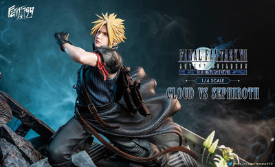 Final Fantasy VII Remake - Cloud vs. Sephiroth Statue