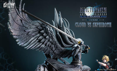 Final Fantasy VII Remake - Cloud vs. Sephiroth Statue