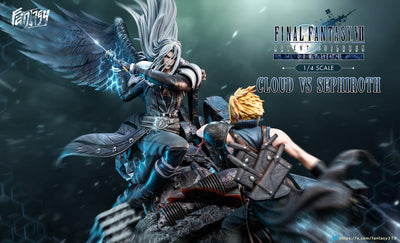 Final Fantasy VII Remake - Cloud vs. Sephiroth Statue