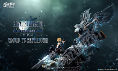 Final Fantasy VII Remake - Cloud vs. Sephiroth Statue