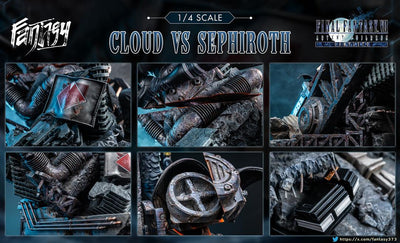 Final Fantasy VII Remake - Cloud vs. Sephiroth Statue