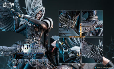 Final Fantasy VII Remake - Cloud vs. Sephiroth Statue