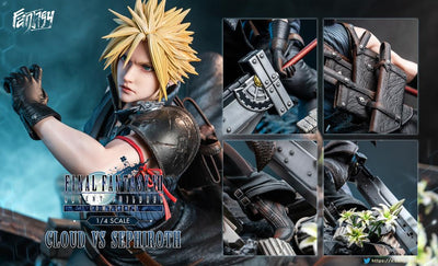 Final Fantasy VII Remake - Cloud vs. Sephiroth Statue