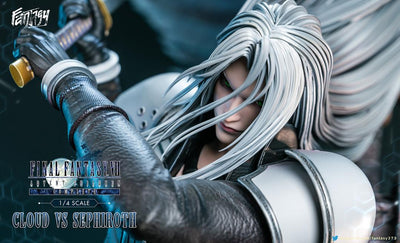 Final Fantasy VII Remake - Cloud vs. Sephiroth Statue