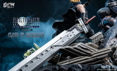 Final Fantasy VII Remake - Cloud vs. Sephiroth Statue