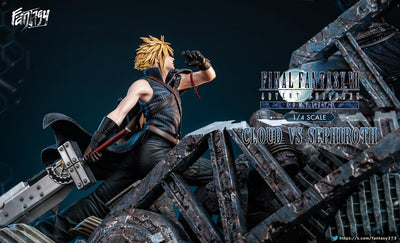 Final Fantasy VII Remake - Cloud vs. Sephiroth Statue