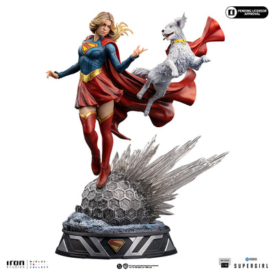 Supergirl (2026) - Supergirl & Krypto Art Scale 1/10
