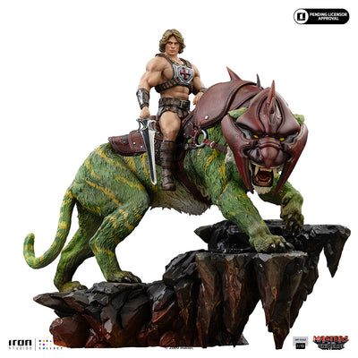 Masters of the Universe (2026) - He-Man and Battle Cat Deluxe Art Scale 1/10