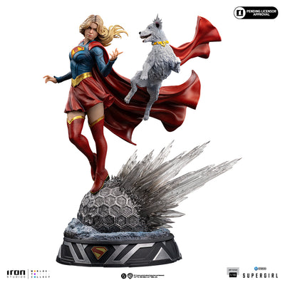 Supergirl (2026) - Supergirl & Krypto Art Scale 1/10