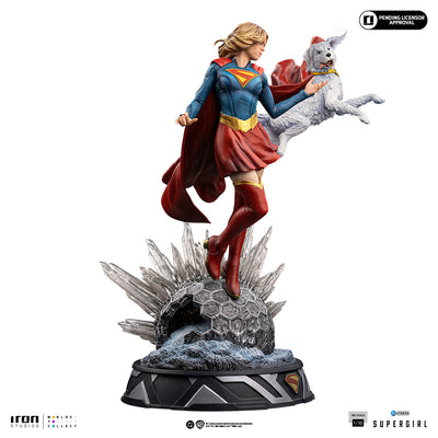 Supergirl (2026) - Supergirl & Krypto Art Scale 1/10