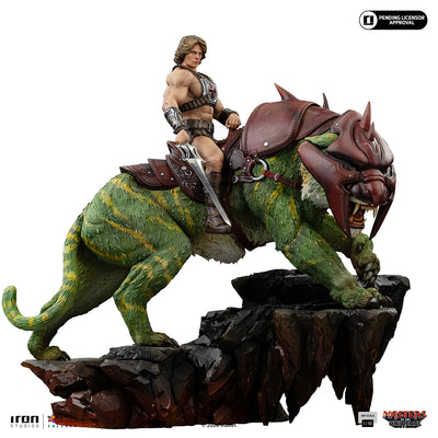 Masters of the Universe (2026) - He-Man and Battle Cat Deluxe Art Scale 1/10