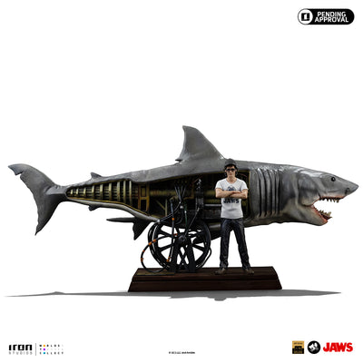 Jaws & Steven Spielberg Art Scale 1/10