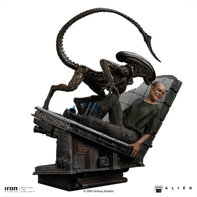 Alien 3 - Ellen Ripley & Dog Alien Art Scale 1/10