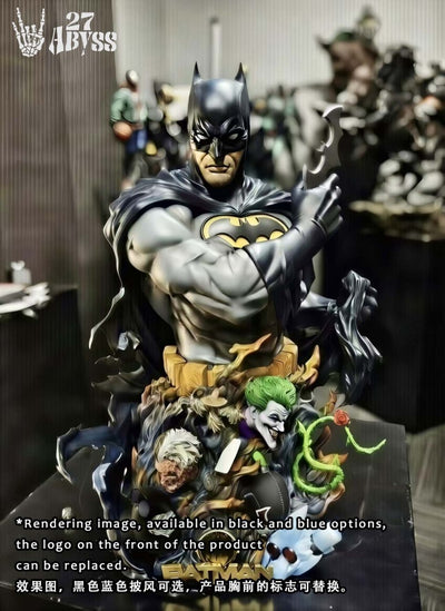 Batman (Black) Life-Size Bust by 27Abyss