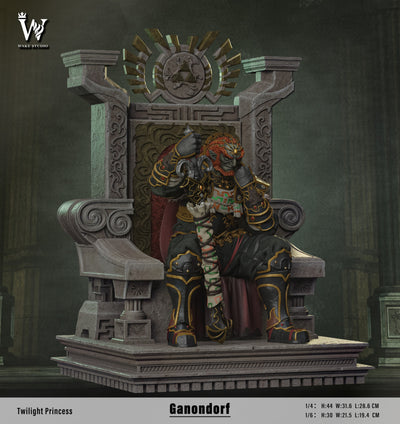The Legend of Zelda: Twilight Princess - Ganondorf 1/6 Scale Statue by Wake Studio