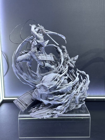 Attack on Titan - Eren vs. Colossal Titan 1/6 Scale Statue