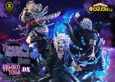 My Hero Academia - Tomura Shigaraki, Dabi, and Himiko Toga (Deluxe) 1/4 Scale Statue
