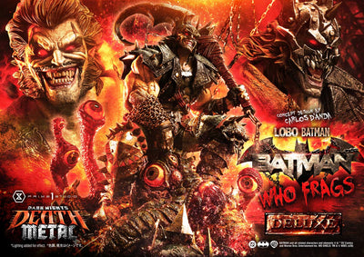 Dark Nights: Death Metal - Lobo Batman: Batman Who Frags (by Carlos D'Anda - DX Bonus) 1/3 Scale Statue