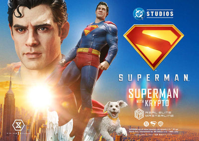 Superman (2025) - Superman with Krypto (Regular) 1/3 Scale Statue