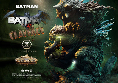 Batman vs. Clayface (Deluxe) 1/4 Scale Statue