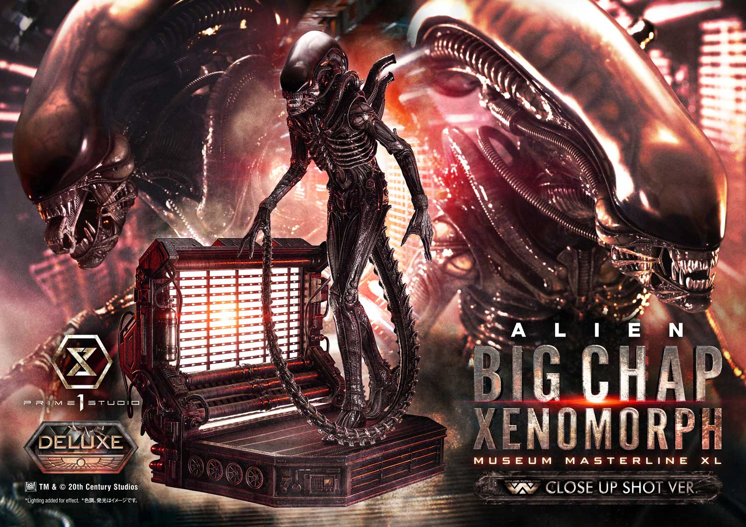 SF・ファンタジー・ホラー ALIEN BIG CHAP 1:3 SCALE STATUE Alien (1979) - Big Chap Xenomorph (Deluxe Bonus) 1/3 Scale Statue
