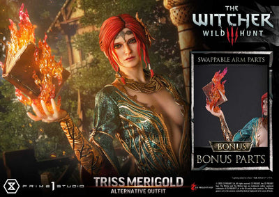 The Witcher 3: Wild Hunt - Triss Merigold (Alternative Outfit - Bonus) 1/4 Scale Statue
